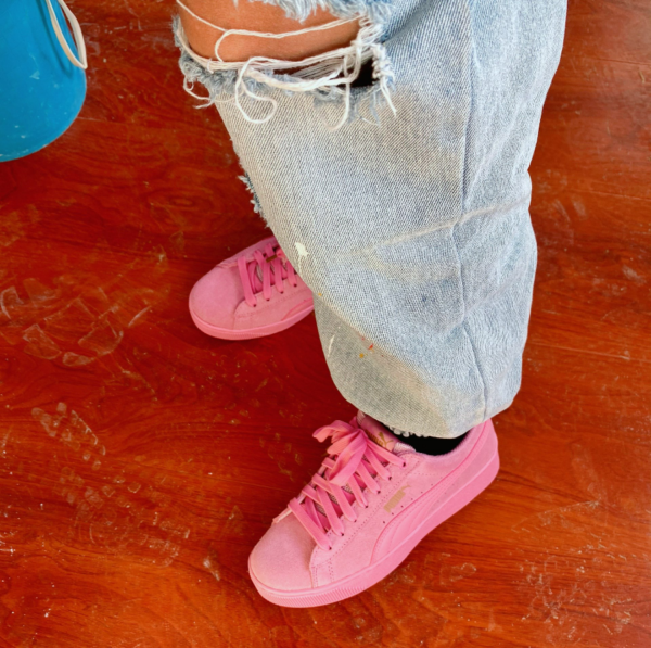 Giày Puma Wmns Basket Platform Reset 'Pink' 363313-02 - Ảnh 4