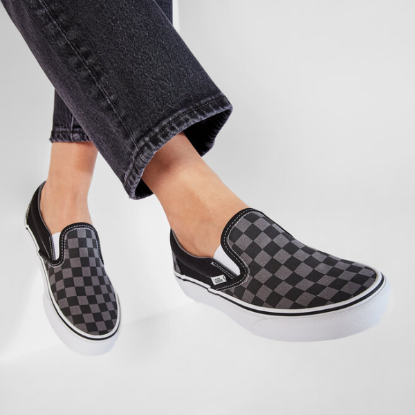 Giày Vans Slip-On 'Black Pewter Checkerboard' VN000EYEBPJ - Ảnh 6