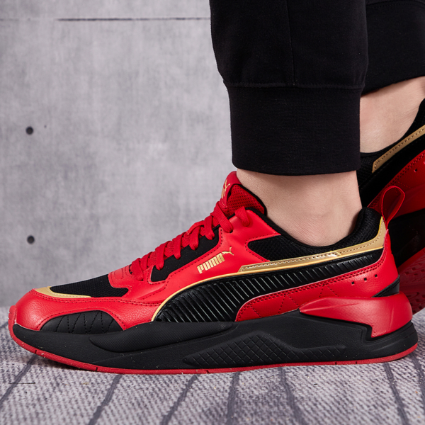 Giày Puma X Ray 2 Square Trainers 'Black Red' 373108-16 - Ảnh 2