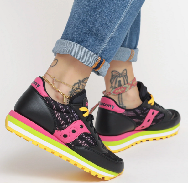 Giày Saucony Jazz Triple 'Black Pink' S60640-2 - Ảnh 2