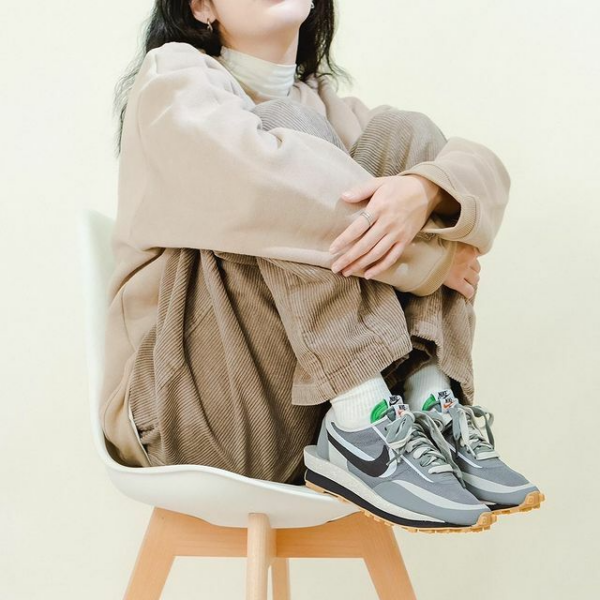 Giày Nike sacai x Clot x LDWaffle 'Kiss Of Death 2' DH3114-001 - Ảnh 5