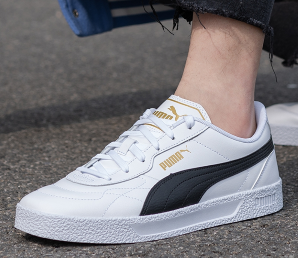 Giày Puma Club Zone 'White Black' 383919-04 - Ảnh 2