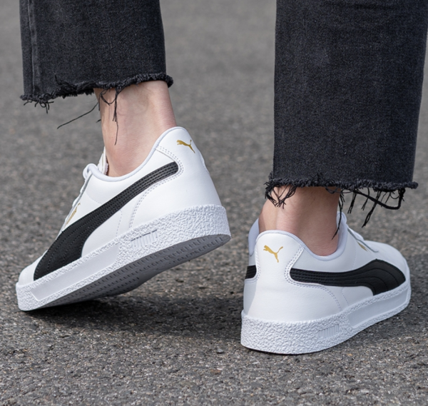 Giày Puma Club Zone 'White Black' 383919-04 - Ảnh 3