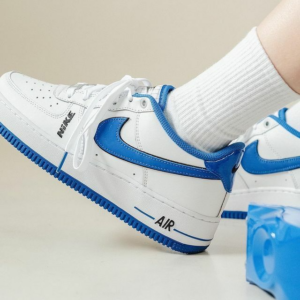 Giay Nike Air Force 1 LV8 GS White Game Royal DO3809-100