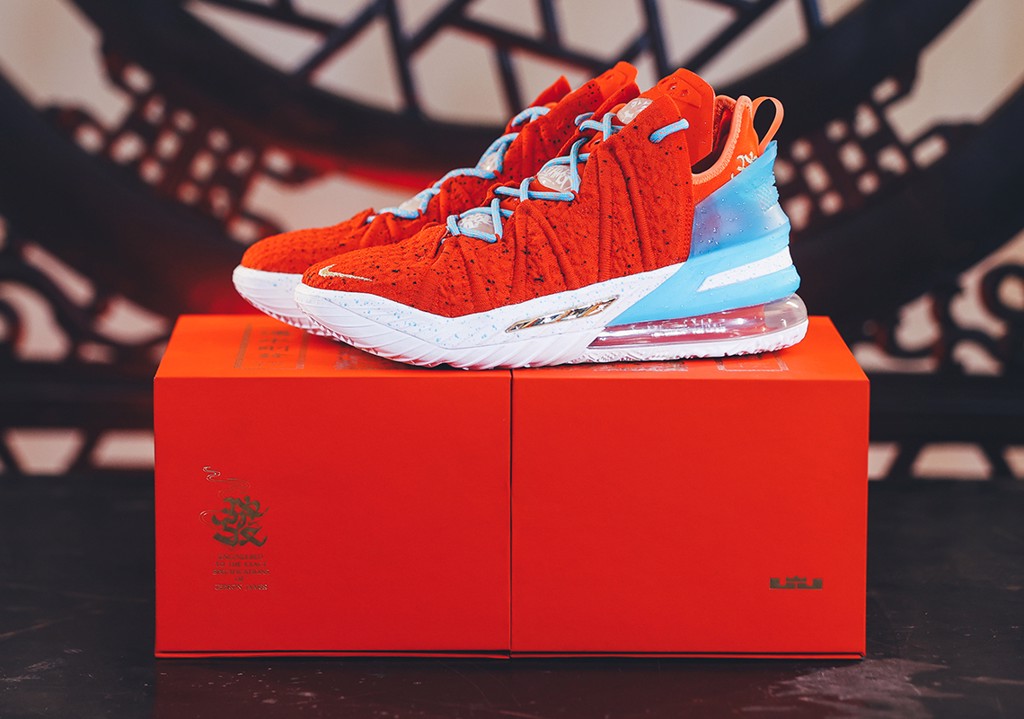 Nguyên một bộ sưu tập "Chinese new year" lấy chủ đề xoay quanh Lebron 18 Hinh anh 1: Nguyen mot bo suu tap "Chinese new year" lay chu de xoay quanh Lebron 18