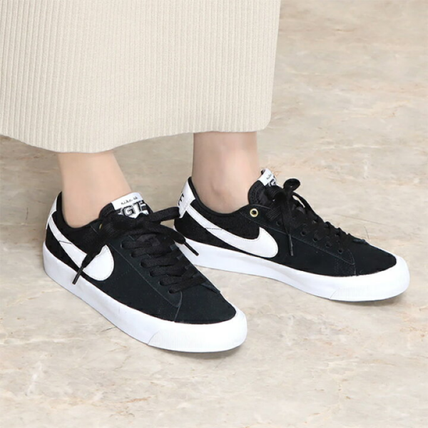 Giày Nike Zoom Blazer Low Pro GT SB 'Black White' DC7695-002 - Ảnh 4