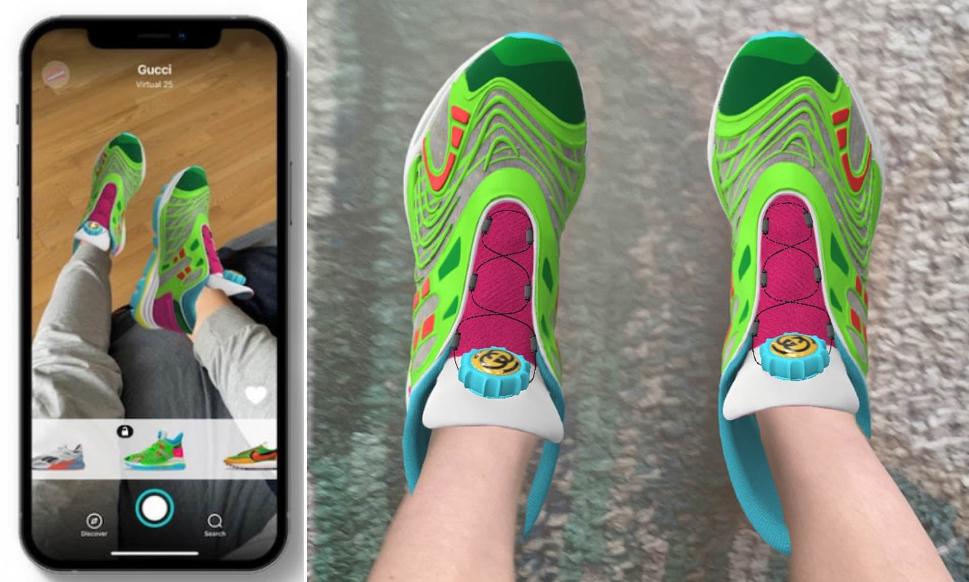 Sở hữu một đôi sneaker từ Gucci với giá chỉ $12 ??? Hinh anh 4: So huu mot doi sneaker tu Gucci voi gia chi $12 ???