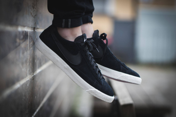 Giày Nike Blazer Low 'Black White' 371760-026 - Ảnh 3