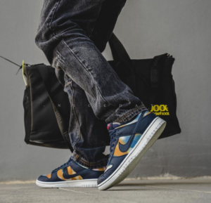 Alternative view of Giày Nike Dunk Low 'Graffiti Navy' DM0108-400