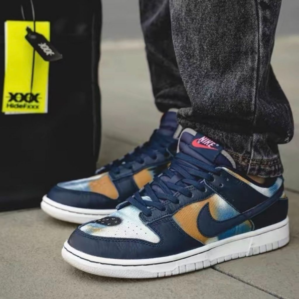 Giày Nike Dunk Low 'Graffiti Navy' DM0108-400 - Ảnh 3
