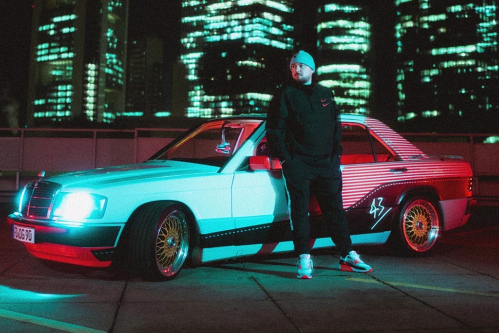 Mercedes 190E ‘Infrared Benz’ để kỷ niệm Air Max 90