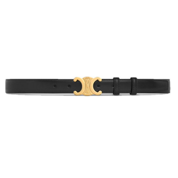 That Lung Celine Medium Triomphe 'Gold Black' 45AK93A01-38NO