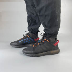 Alternative view of Giày Adidas ZX 2K Boost Pure 'Black Scarlet' GY7912