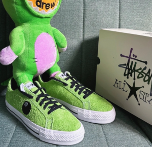 Alternative view of Giày Converse One Star Pro Ox 'Green' A03712C