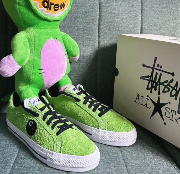 Giày Converse One Star Pro Ox 'Green' A03712C - Ảnh 2