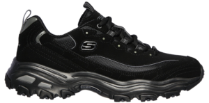 Giày Skechers D'LITES 2.0 Marathon Running Shoes 'Black' 52675-BBK