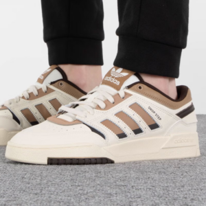 Giay Adidas Drop Step Low 'White Brown' H03684