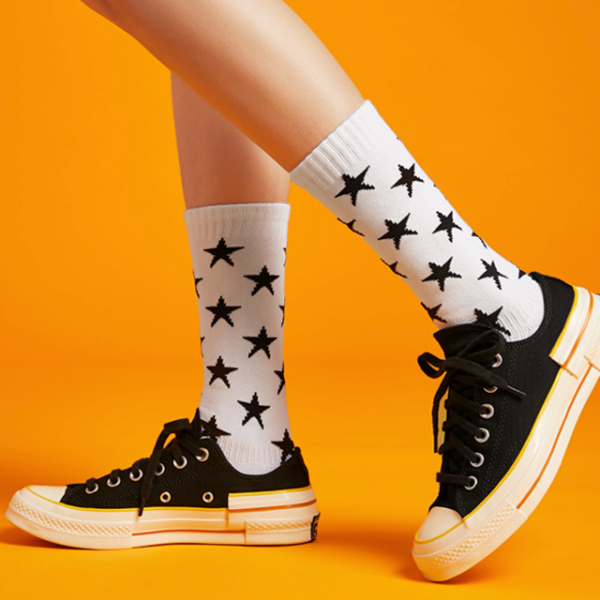 Giày Converse Chuck 70 Popped Colour Low 'Black SpeedYellow' 568802C - Ảnh 3