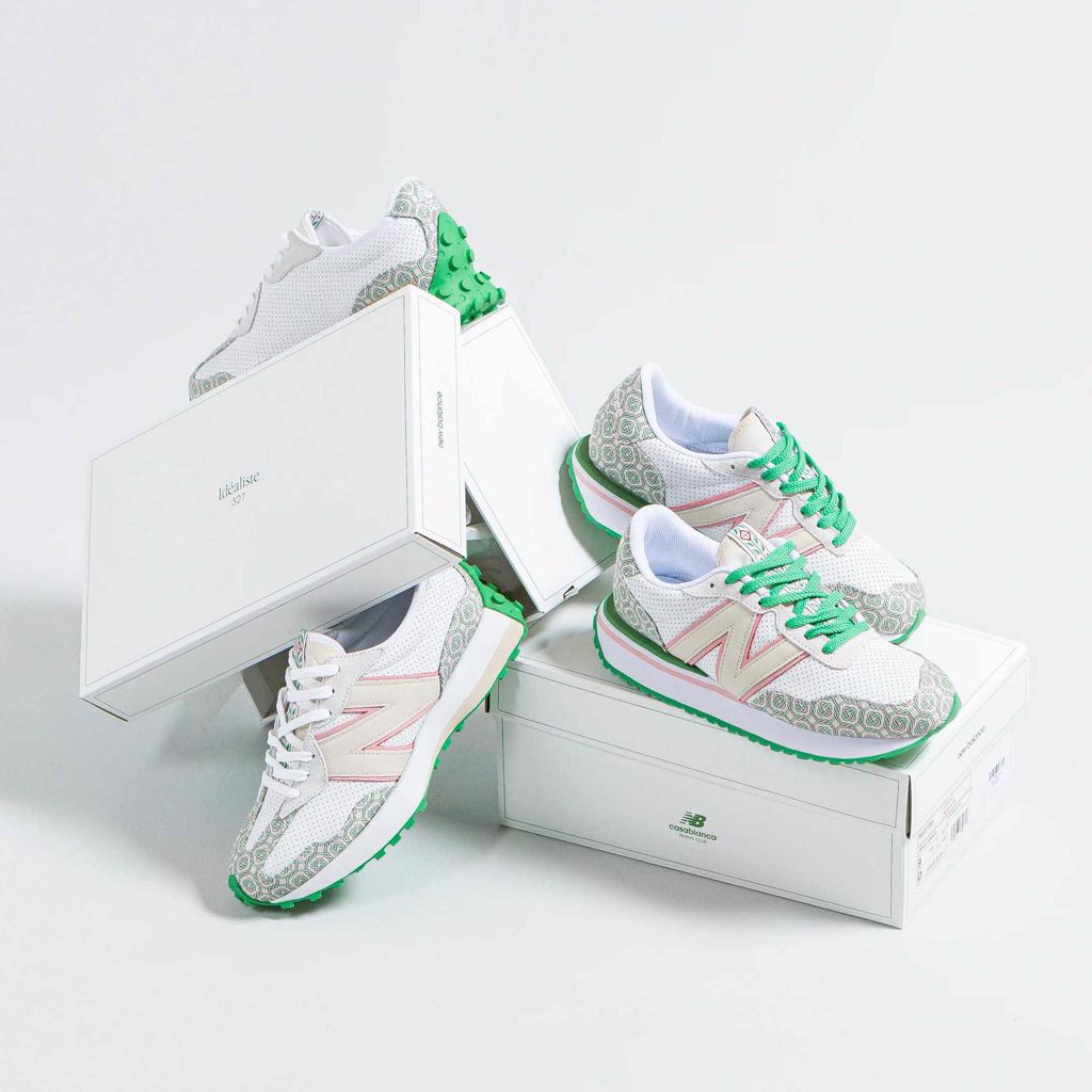 Hinh anh 6: Review giay: New Balance 327 x Casablanca: Nguoi di dau cua xu the
