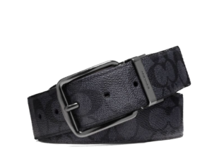 Thắt Lưng Coach Wide Harness Cut to Sized 64077 CQ BK