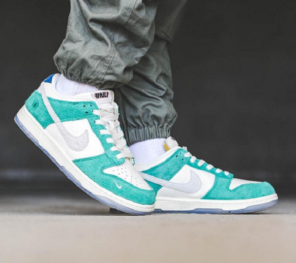 Giày Nike Kasina x Dunk Low 'Road Sign' CZ6501-101 - Ảnh 4