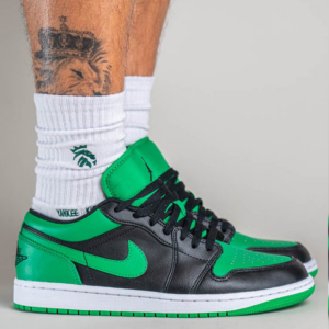 Giay Nike Air Jordan 1 Low 'Lucky Green' 553560-065