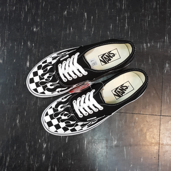 Giày Vans Authentic 'Checker Flame' VN0A38EMRX8 - Ảnh 3