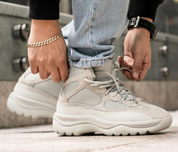 Giày Adidas Yeezy Desert Boot 'Salt' FV5677 - Ảnh 7