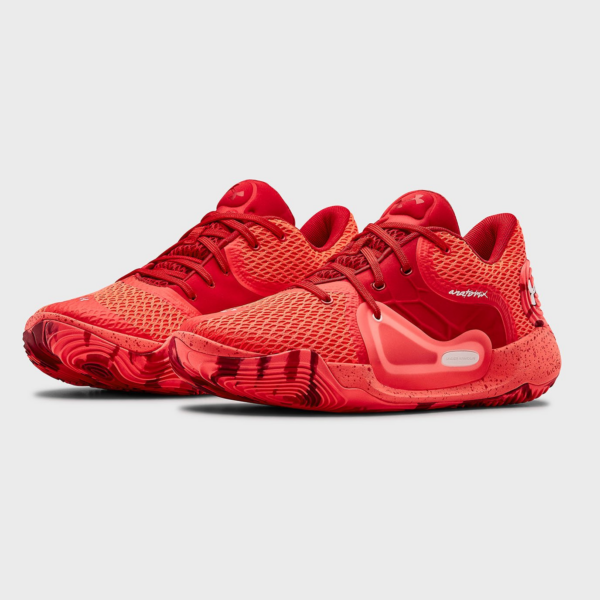 Giày Under Armour Spawn Low II 'Flash Crimson' 3022626-602 - Ảnh 4
