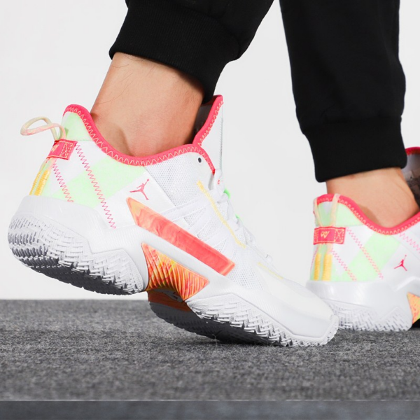 Giày Nike Jordan One Take 2 'White Hyper Pink' CW2458-163 - Ảnh 10