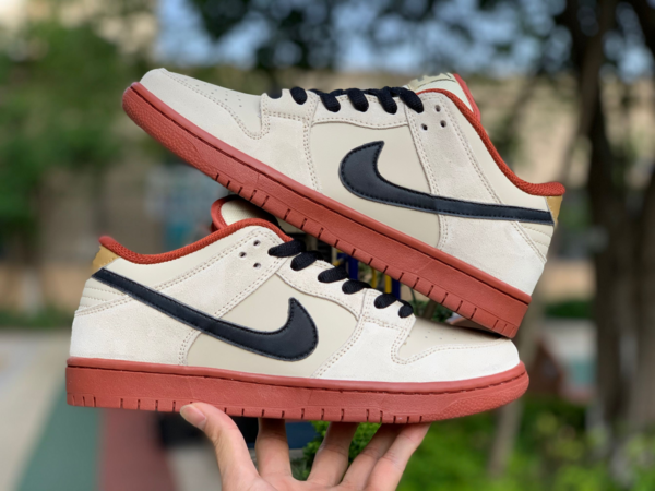 Giày Nike Dunk Low SB 'Muslin' BQ6817-100 - Ảnh 10