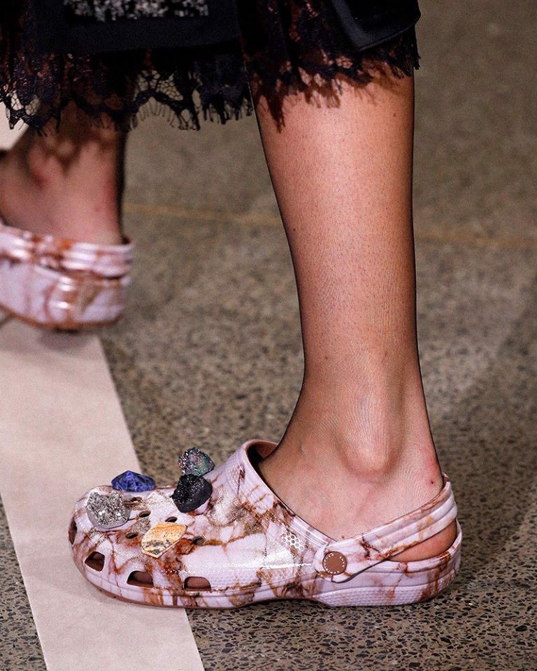crocs with celebrity