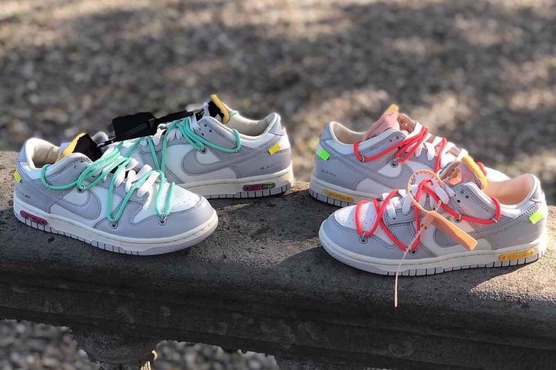 Một cái nhìn cận cảnh về Nike Dunk Low x Off White "The 50"#33 Hinh anh 4: Mot cai nhin can canh ve Nike Dunk Low x Off White "The 50"#33