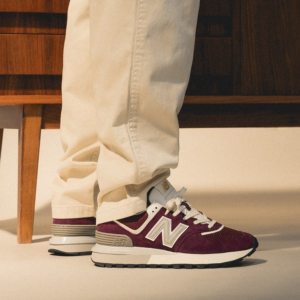 Giay New Balance U574LG AA 'Burgundy' U574LGAA