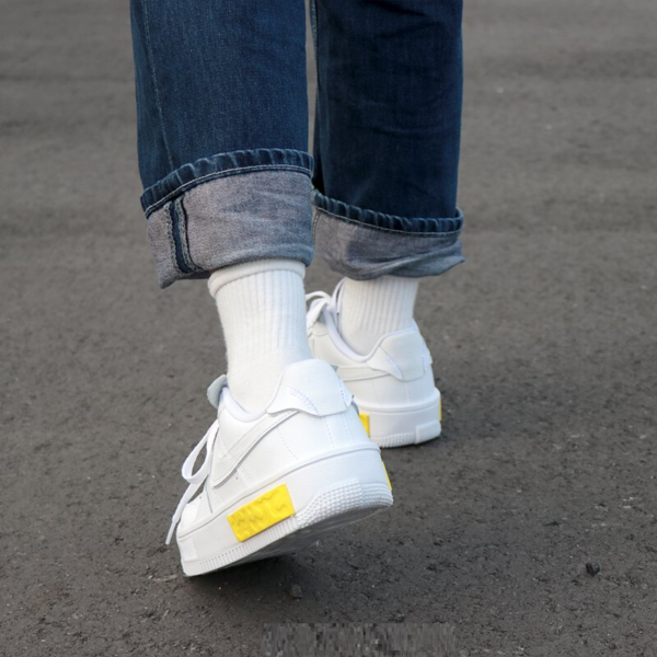 Giày Nike Air Force 1 Fontanka 'White Opti Yellow' DA7024-101 - Ảnh 4
