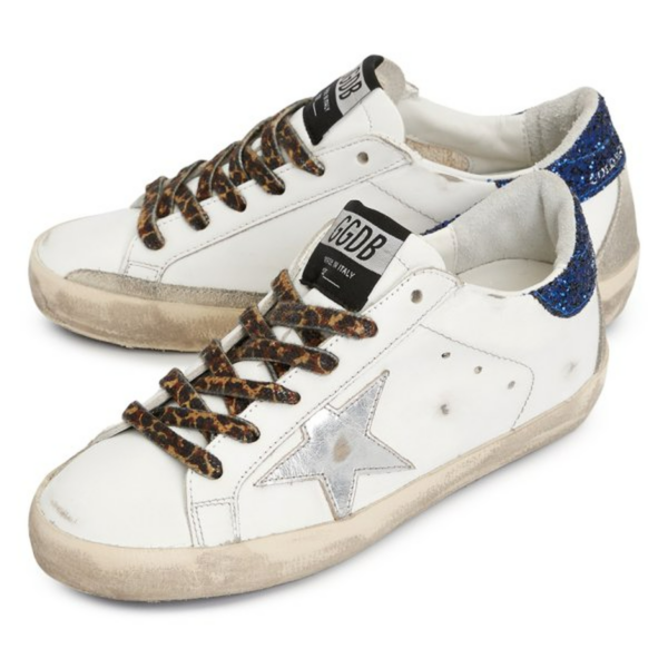 Giày Golden Goose Supper Star 'White Silver' GWF00102 F001617 10634 - Ảnh 2