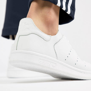 Giay Adidas Stan Smith Leather Sock 'Triple White' CQ3031