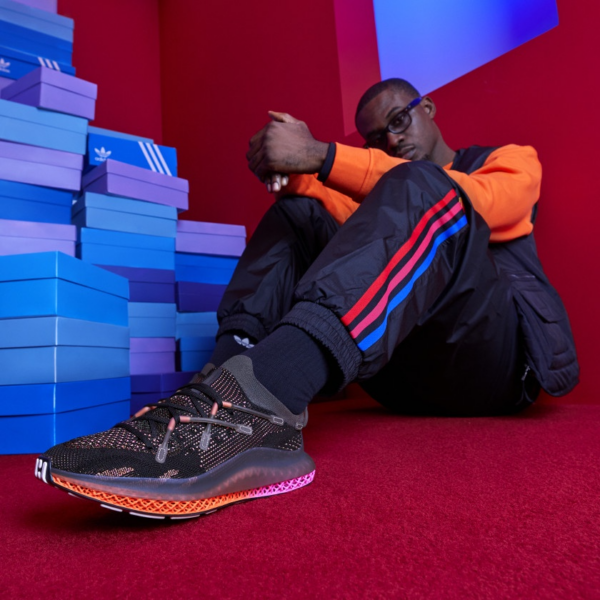 Giày Adidas Ultra 4D Fusio 'Black Orange Pink'  FZ2414 - Ảnh 2