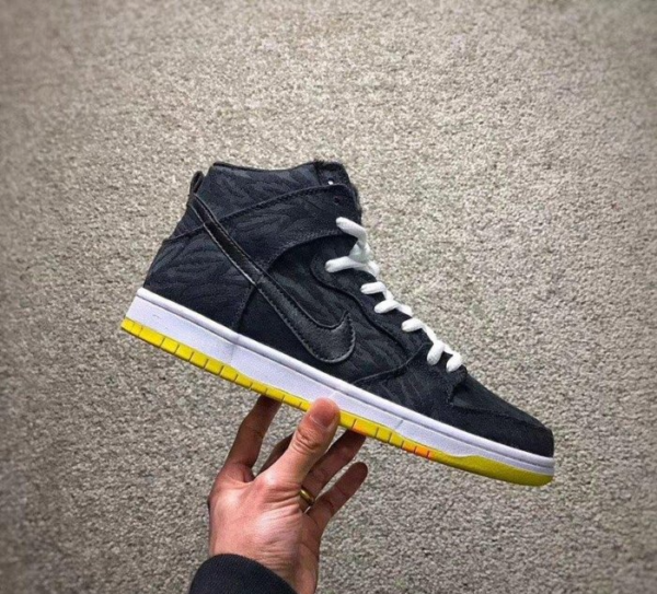 Giày Nike SB Dunk High 'Skunk' 305050-034 - Ảnh 11