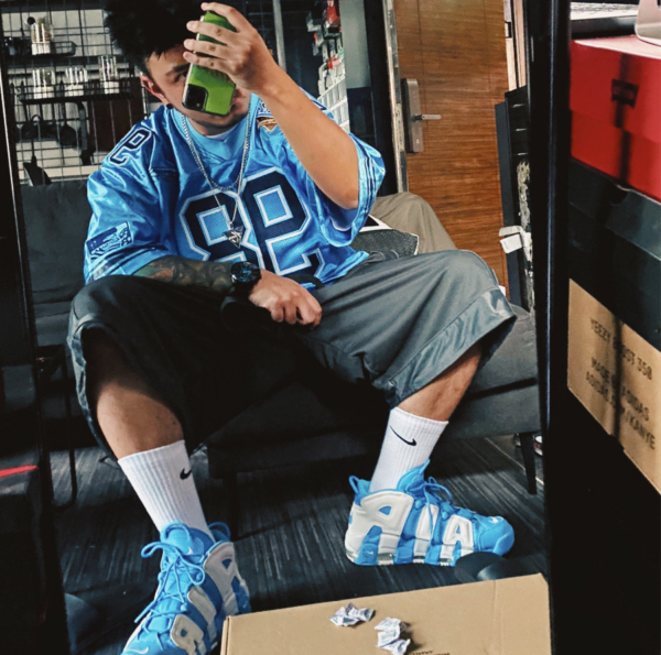 Giày Nike Air More Uptempo 'University Blue' 921948-401 - Ảnh 9