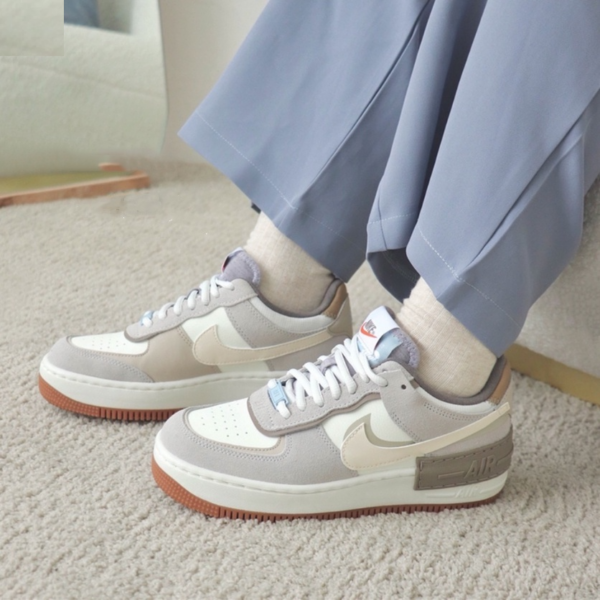 Giày Nike Wmns Air Force 1 Shadow 'Sail Pale Ivory' DO7449-111 - Ảnh 5