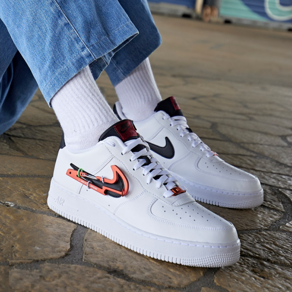Giày Nike Air Force 1 Carabiner 'Habanero Red' DH7579-100 - Ảnh 2