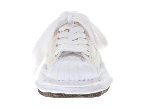 Giày Maison Mihara Yasuhiro Blakey OG Sole Canvas Low-top A06FW704-WHITE - Ảnh 10