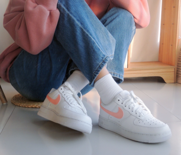 Giày Nike Wmns Air Force 1 '07 'Oracle Pink' AH0287-102 - Ảnh 5