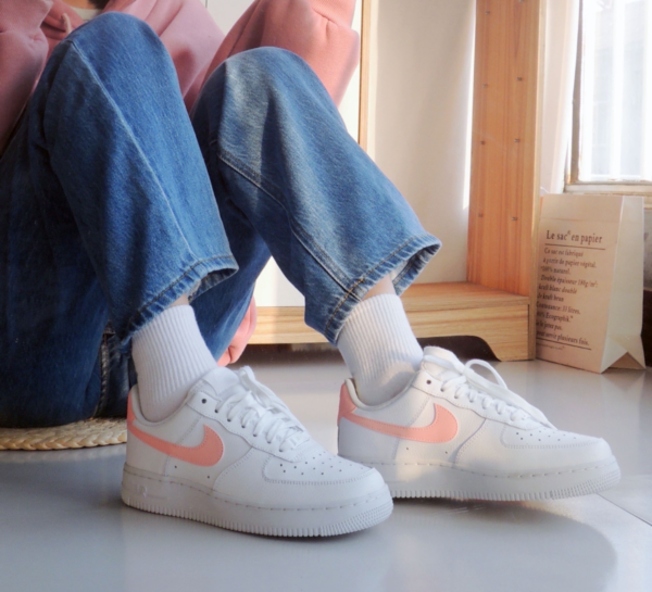 Giày Nike Wmns Air Force 1 '07 'Oracle Pink' AH0287-102 - Ảnh 6