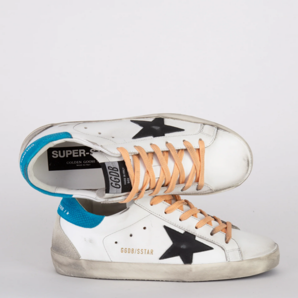 Giày Golden Goose Supper Star 'White Black' GWF00102 F001610 10628 - Ảnh 4