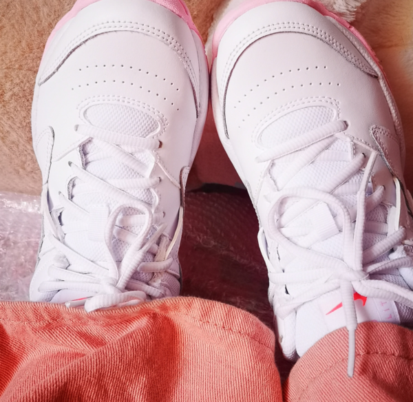 Giày Tennis Nike Wmns Court Lite 2 'White Sunset Pulse' AR8838-106 - Ảnh 3