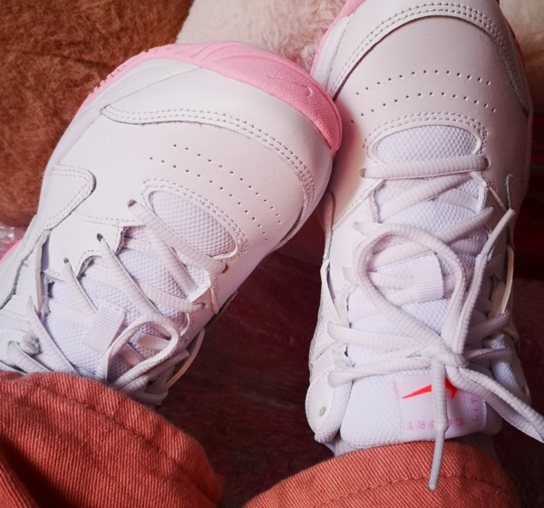 Giày Tennis Nike Wmns Court Lite 2 'White Sunset Pulse' AR8838-106 - Ảnh 4