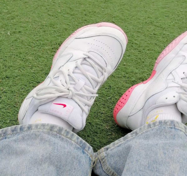 Giày Tennis Nike Wmns Court Lite 2 'White Sunset Pulse' AR8838-106 - Ảnh 2