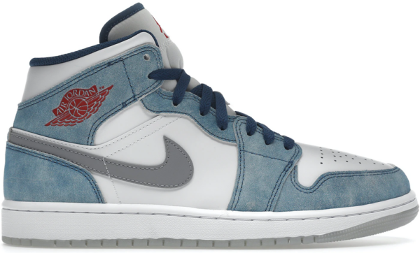 Giay Nike Air Jordan 1 Mid 'French Blue Fire Red' DN3706-401